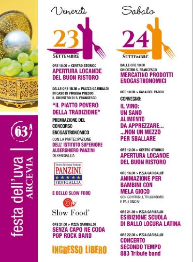 Festa dell'Uva di Arcevia 